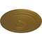 Ekena Millwork Pearl Ceiling Medallion (Fits Canopies up to 1 7/8"), Hand-Painted Gold, 26 1/4"OD x 1 1/2"P CM26PEGLS - alternate 3